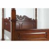 Classic mahogany four poster bed