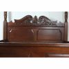 Classic mahogany four poster bed