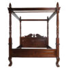 Classic Mahogany Four Poster Bed - Image 2