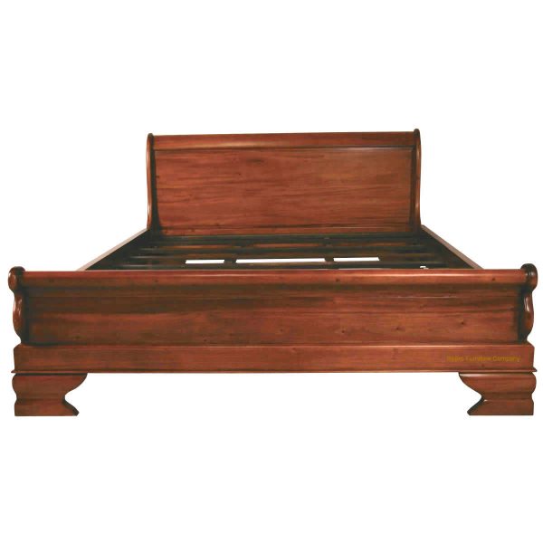 Sleigh bed low fooboard