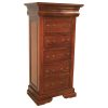 Sleigh Mahogany 6 Drawer Chest