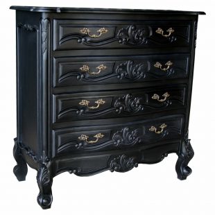 Rococo Noir Chest of Drawers