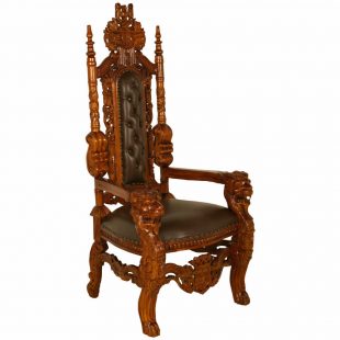 Gothic Throne Chair