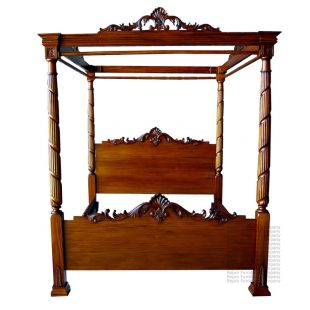 Lincoln Mahogany Four Poster