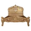 Rococo Gold Double Bed