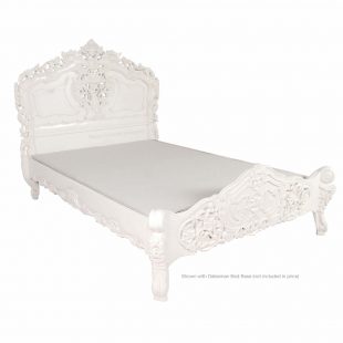 Rococo Bed French White