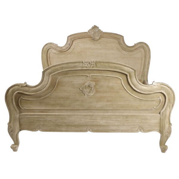 Loire Weathered Mahogany French Bed