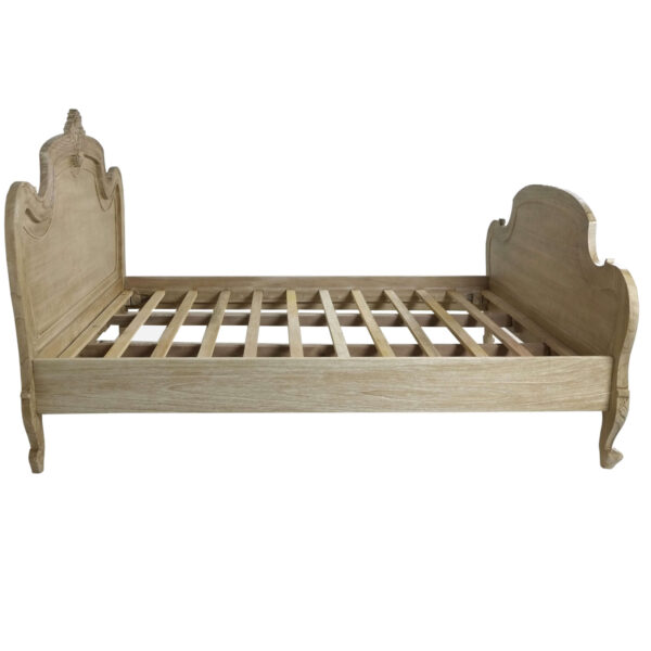 Loire Weathered Mahogany French Bed