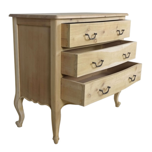 Loire Raw Finish French Chest