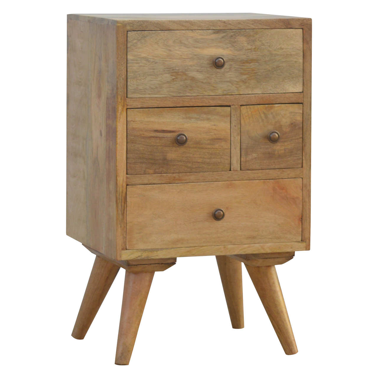 Nordic Style Four Drawer Bedside