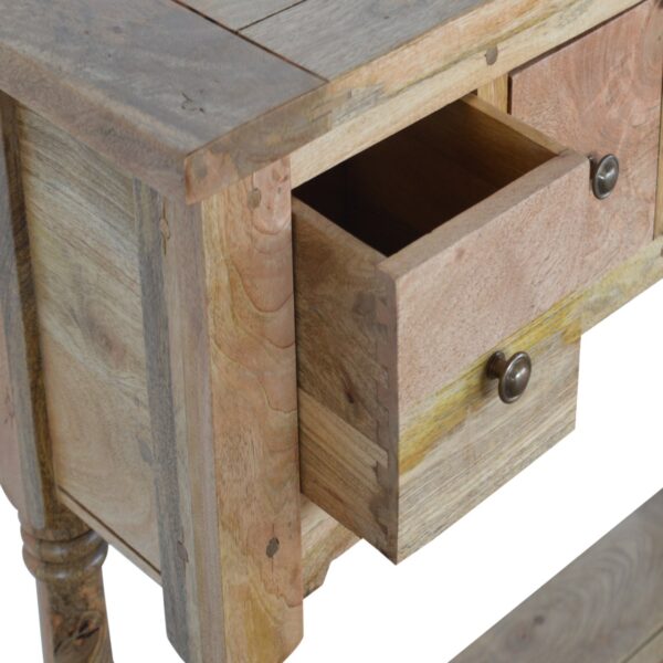 Granary 4 Drawer Console Table